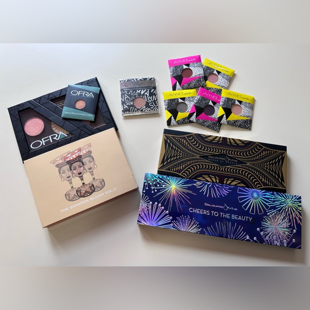 Coloured Raine Juvia’s Place Suva Ofra Eyeshadow Blush Makeup Lot Bundle NEW!